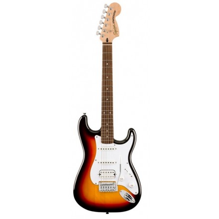 SQUIER by FENDER AFFINITY SERIES STRATOCASTER JUNIOR HSS 3 COLOR SUNBURST